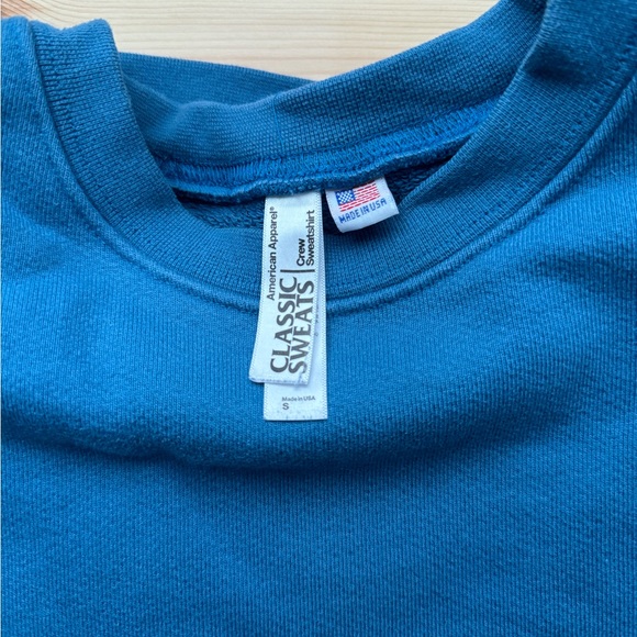 American Apparel Classic Sweats Unisex Crew Sweatshirt - Picture 5 of 11